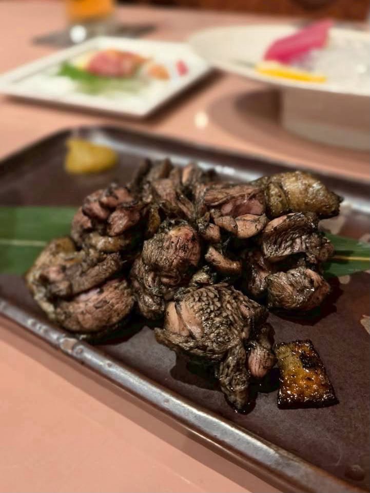 炭火焼きの黒さつま鶏